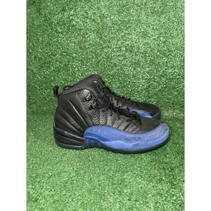 Nike Air Jordan 12 Retro Game Royal Basketball Shoe Boys Size 6Y Womens Size 7.5